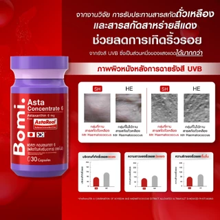 [3 กระปุก] Bomi AstaReal Asta Concentrate 6 (30 Capsules) โบมิ แอสตาเรียล แอสตา คอนเซนเทรท 6