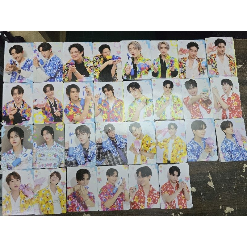 GMMTV CARD Songkran - EST WILLIAM HONG LEGO NUT TUI SEA KEEN WIN NANON JUNIOR MARK CHIMON OHM BARCOD