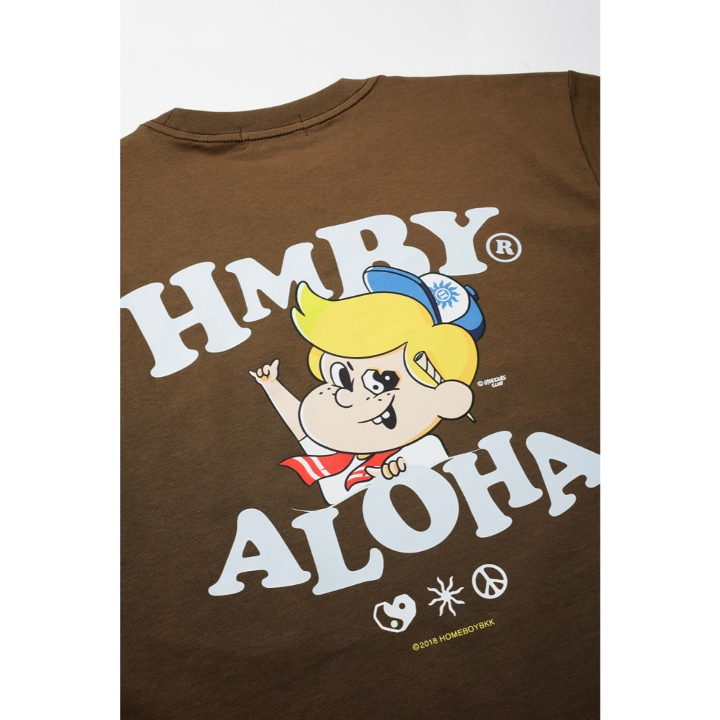 ❗️[ส่งเร็ว กทม. 1 วัน]❗️HOMEBOY เสื้อยืด UNISEX รุ่น HB.MAX.ALOHA