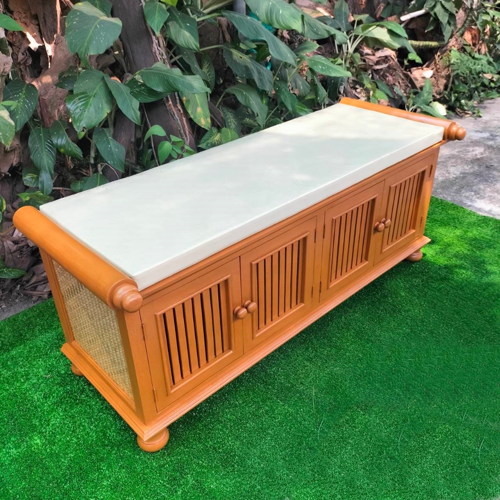 ตู้เก็บรองเท้า ตู้รองเท้า (มีสีให้เลีอก)หน้ากว้าง 120 x ลึก 40 x สูง 50 ซม. ทำจากไม้ สวยงาม แข็งแรง 