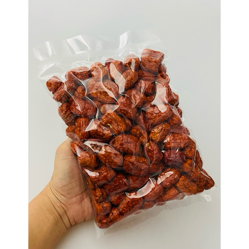 พุทราจีนอบแห้งไร้เม็ด เม็ดกลาง