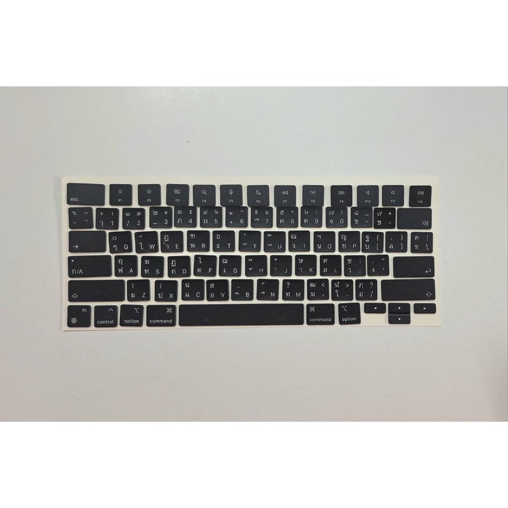 ปุ่มคีย์บอร์ดไทย Replacement Laptop keyboard keycaps for MBP A2442 A2485 US/TH Language
