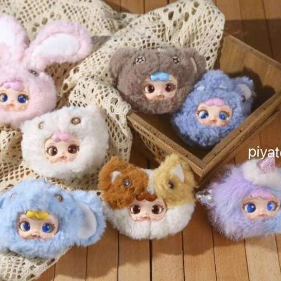พร้อมส่ง (ยกbox 6จุ่ม) Dudu Cute Pet Zoo น้อง Dudu จากค่าย MM ตุ๊กตาพวงกุญแจน่ารักขนนุ่มสุดๆ