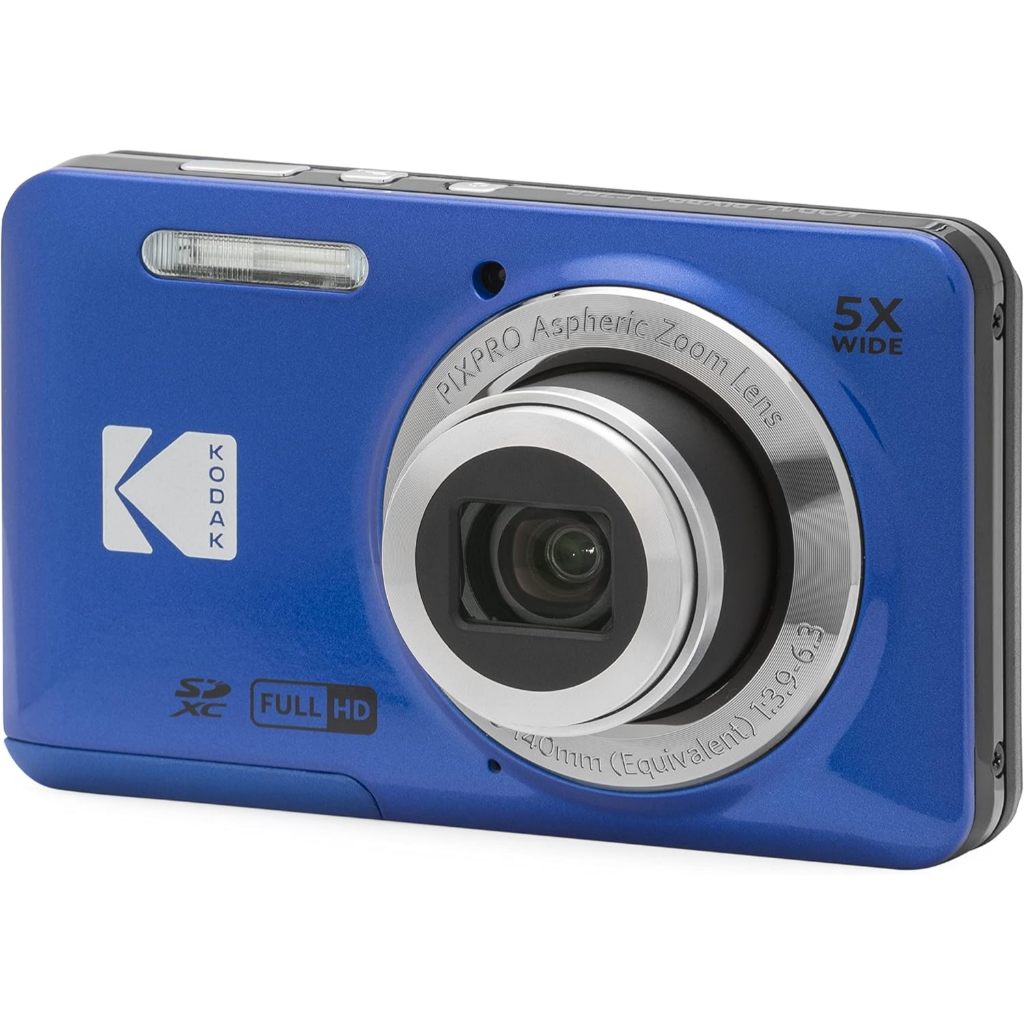 Kodak PIXPRO FZ55 กล้องดิจิตอลพกพา 16MP ถ่ายวิดีโอ Full HD | ซูม 5X | มุมกว้าง 28mm | ของแท้