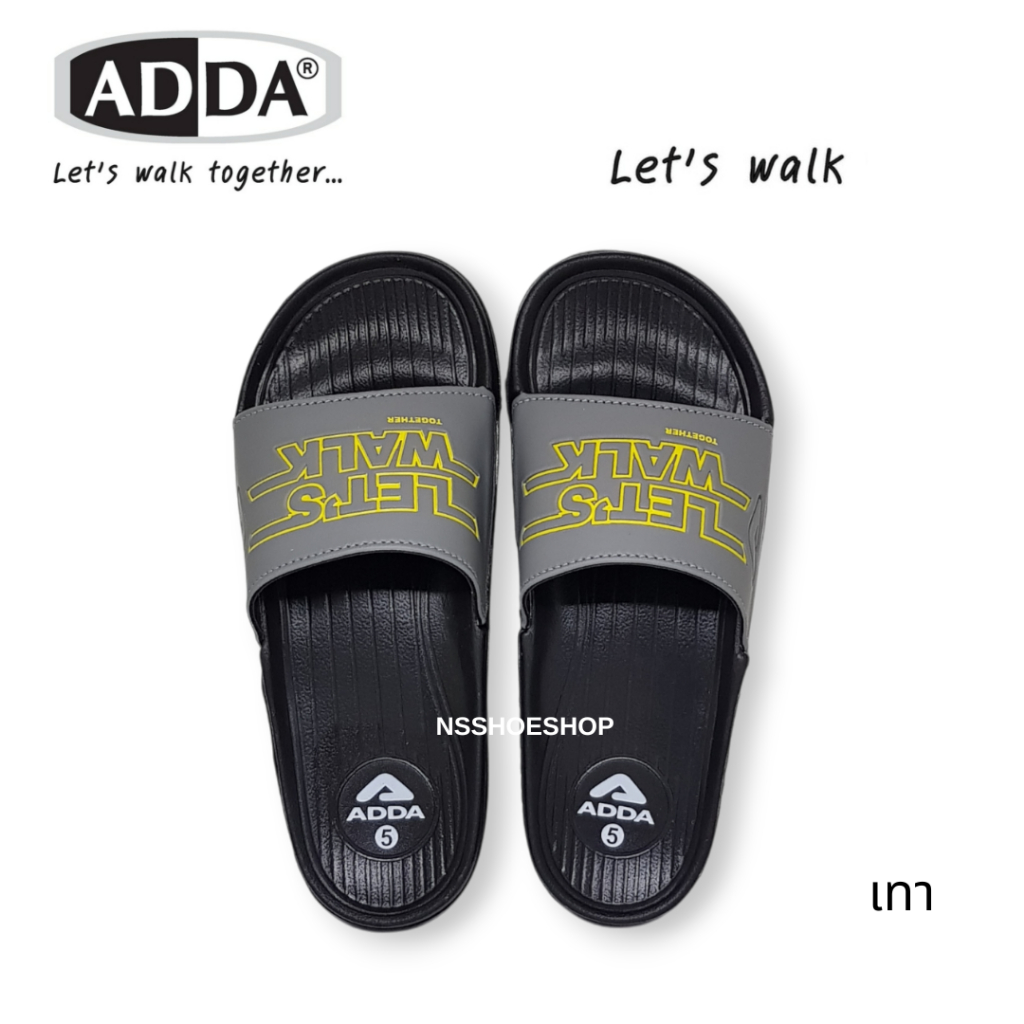 [ส่งทุกวัน] ใหม่!!! Adda 32B3K แอ็ดด้า รองเท้าแตะแบบสวม Let's walk size 4-9