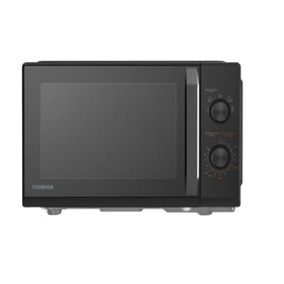 ไมโครเวฟ TOSHIBA MW3-MM20PC(BK) 20L สีภายใน EaseMax Clean ทำความสะอาดง่าย สีดำกล่องขาวตัวส่งโรงแรม