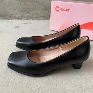 รองเท้าคัชชูหัวตัด CSB ส้นสูง 1.5นิ้ว 2นิ้ว ขนาด 36-45 พร้อมจัดส่ง!!