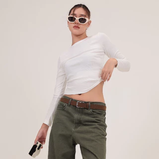 เสื้อยืด Nammon Jeans B11-B16 เสื้อยืดแขนยาวผ้าร่อง นุ่มใส่สบาย