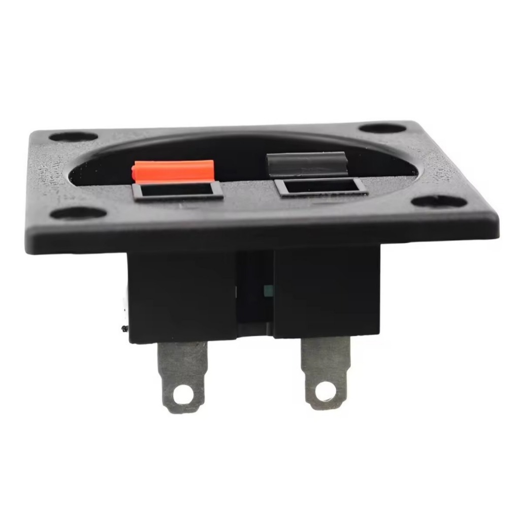 แท๊ปลำโพง2P เหลียมเล็ก 56MM อุปกรณ์ตู้ลำโพง แท๊ป 2P แท๊ปเหลี่ยม แท๊ปลำโพงพลาสติก แท๊ปลำโพงแบบหนีบ แท๊ปเหลี่ยมเล็ก56.ซม.