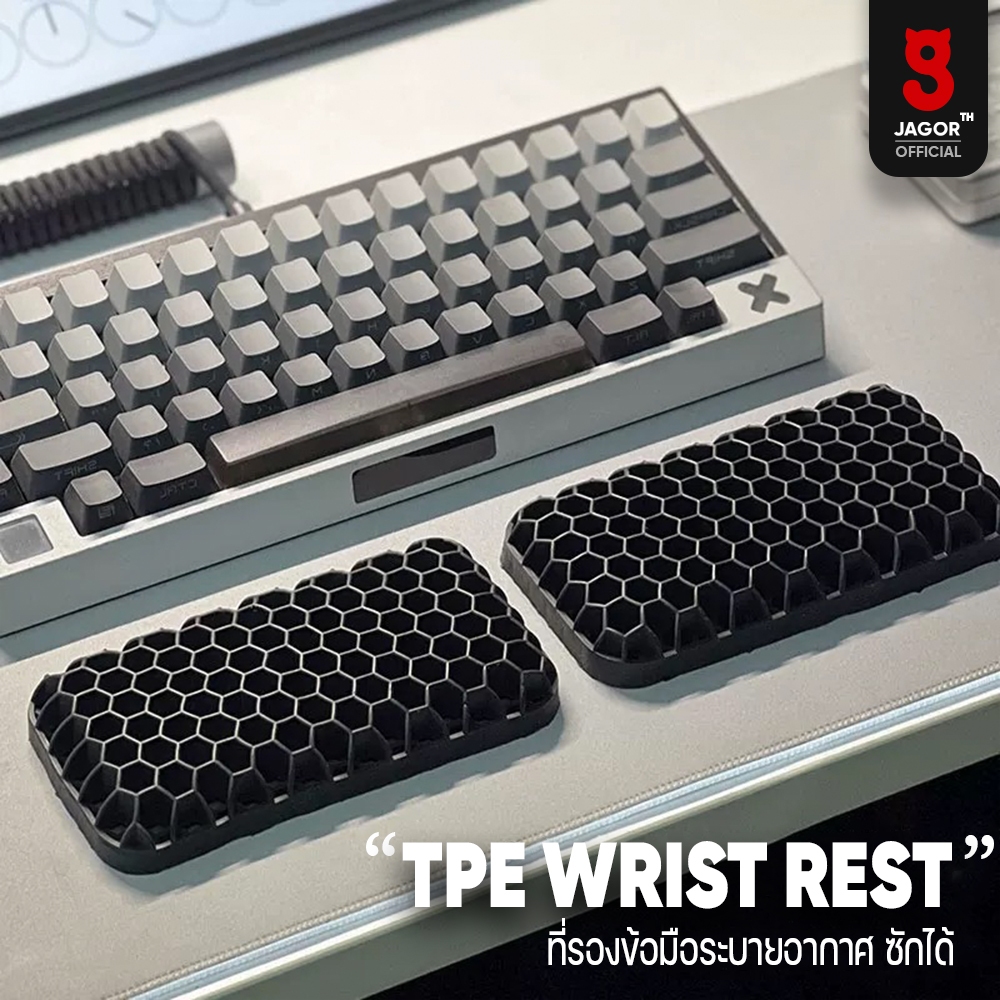 (พร้อมส่งจากไทย) ที่รองข้อมือ TPE Wrist Rest GEN2 GEN1 JAGOR Ergonomic Design Pillow Hand ที่รองข้อมือเนื้อนุ่น ซักได้