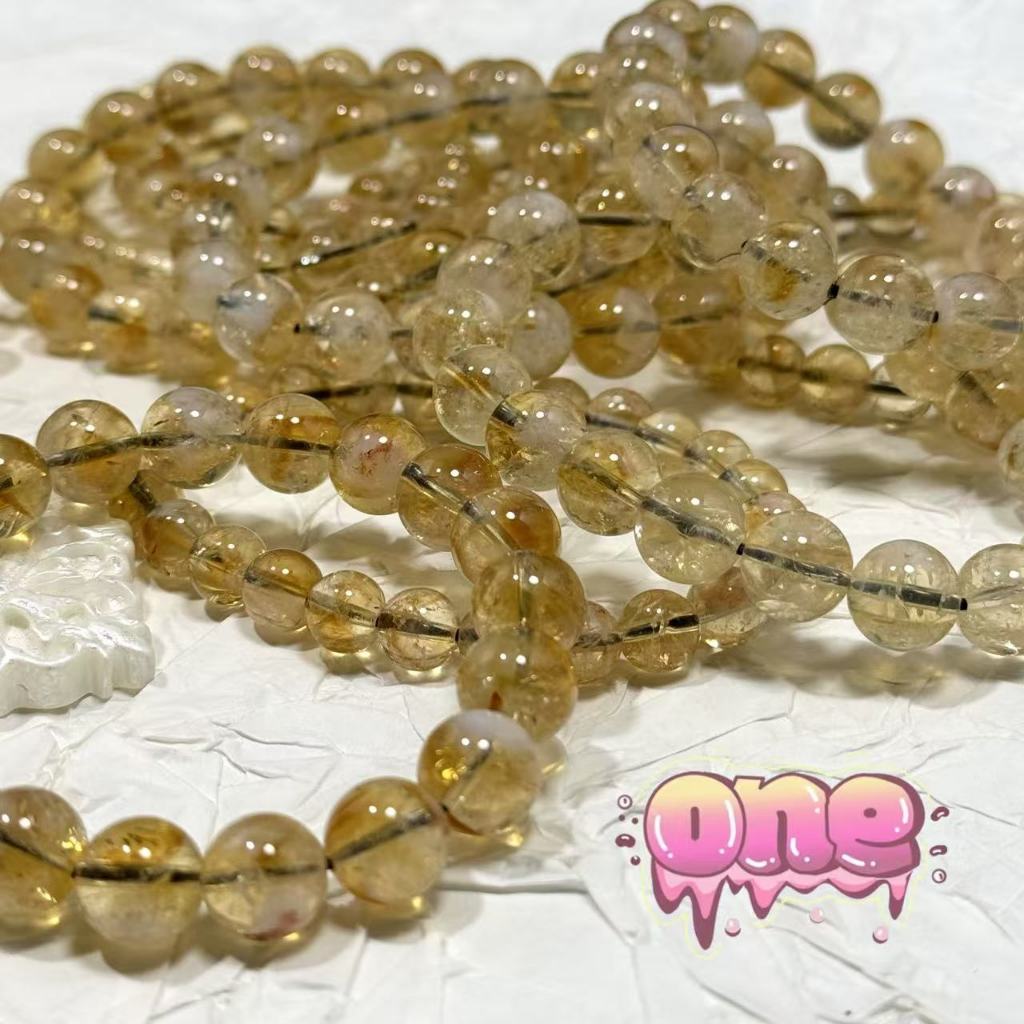 ซิทริน (Citrine) หินซิทริน สร้อยข้อมือซิทริน แร่รัตนชาติพลังงานสูง หินนำโชค หินมงคล เสริมโชคลาภ