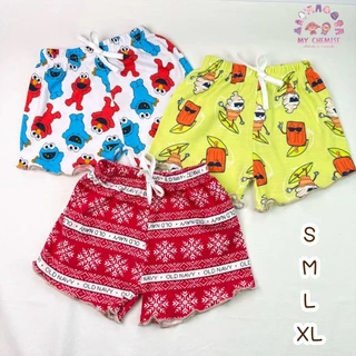 CHE กางเกงขาสั้นถักริม เด็กหญิง S-XL พร้อมส่งในไทย