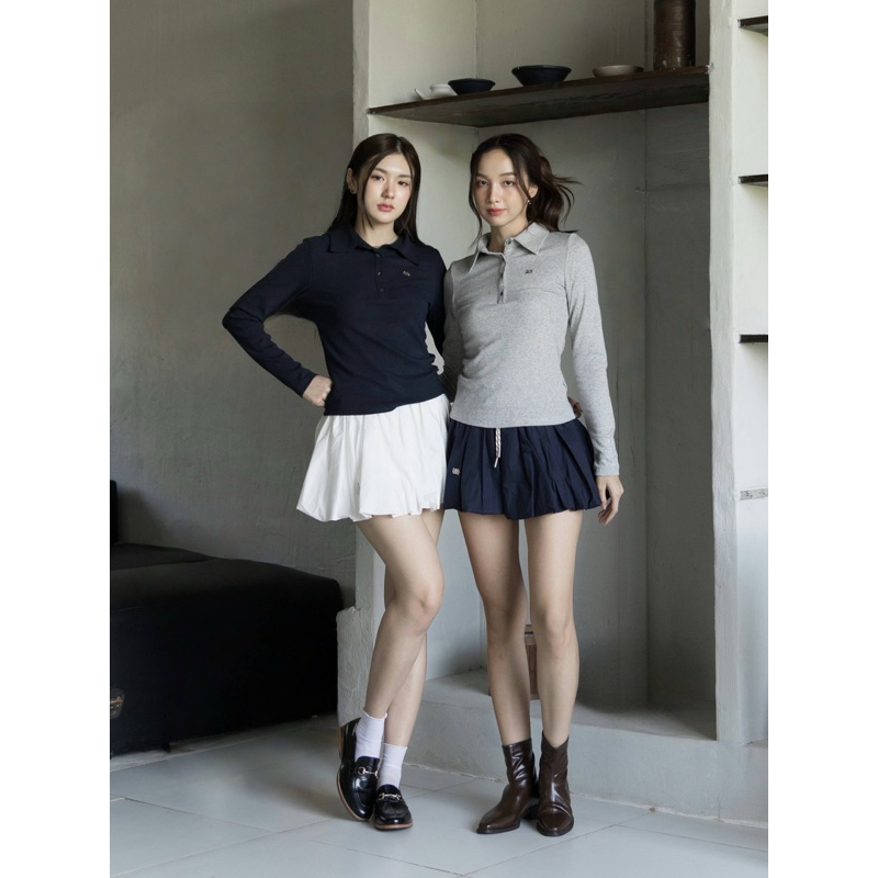 Roomry.n - bebby polo long sleeve เสื้อคอปกโปโลแขนยาว - รูปที่ 2