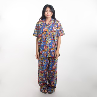 2025 PAUL FRANK ชุดนอนกางเกงขายาวใส่ได้ทั้งชายและหญิง JULIUS…