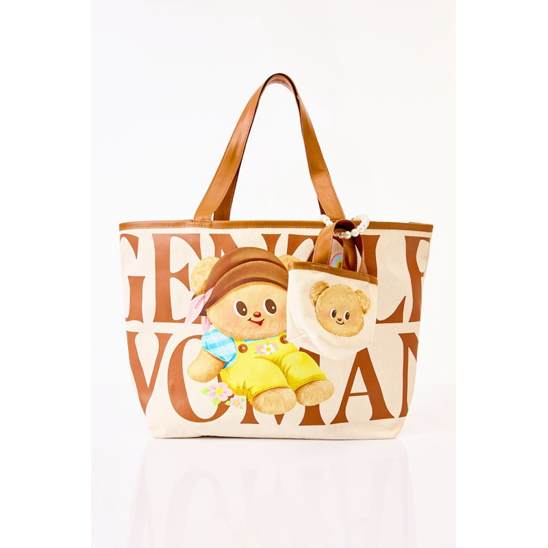 ** พร้อมส่ง **  GENTLEWOMAN X Butterbear PLAYFUL BUTTERBEAR TOTE
