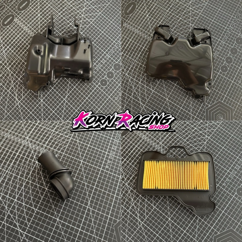 ชุดเรือนหม้อกรองเวฟ125R,S,X แท้ศูนย์ (ขายแยกชิ้นครับ)