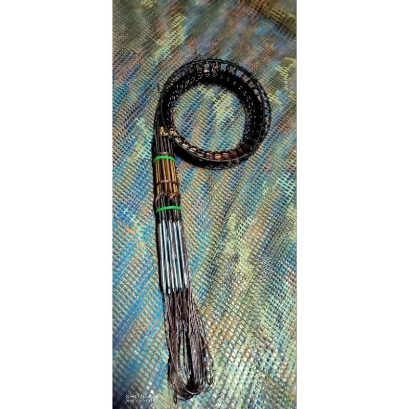 ครืนดักไก่ ตอพีอี 100 ปอนด์  บ่วงกว้าง 5 นิ้ว หลักยาว 7 นิ้ว พร้อมรังเก็บ