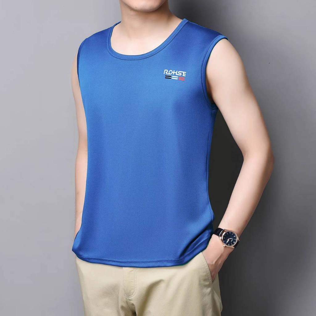 เสื้อผ้ากีฬาเสื้อแขนกุดระบายอากาศแห้งเร็วผ้าตาข่าย