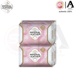 [แพ็ค] Cussons imperial leather คัสสัน อิมพีเรียล สบู่ก้อน 95 กรัม x 4 ก้อน