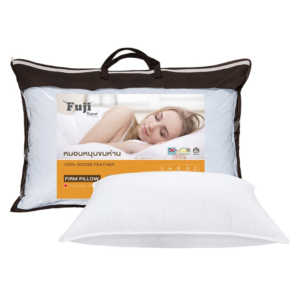 Picasso หมอนหนุนขนห่านแท้ 100% รุ่น Fuji Goose Down ขนาด 19x29 นิ้ว