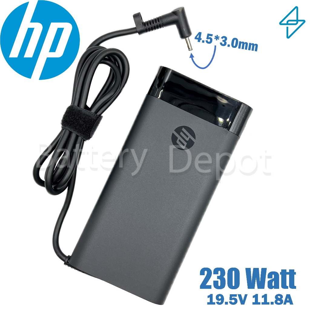 HP Adapter ของแท้ สำหรับ HP Victus 16-s1118AX / Omen 16 16-b0073TX 230w 4.5 สายชาร์จ เอชพี อะแดปเตอร