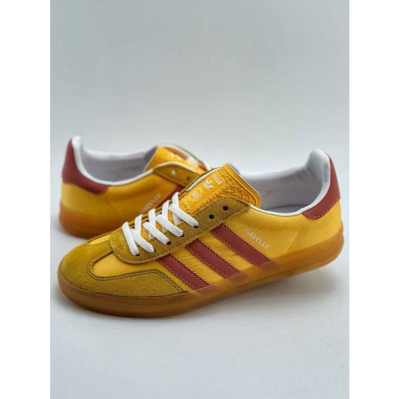 Adidas Originals Gazelle INdoor รองเท้าผ้าใบหุ้มข้อไม่หุ้มข้อกันลื่นแบบลำลอง IE2959SJ