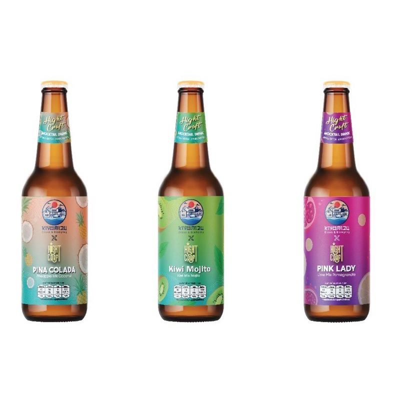 kiyomizu hight craft เครื่องดื่มอัดแก๊สรสผลไม้
