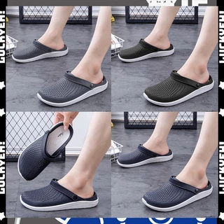 Kicks รองเท้าหัวโตรัดส้น มีสายรัดส้น มีรูระบายอากาศ ไม่อบไม่ร้อนเท้า พื้นนิ่ม สวมใส่สบาย แมทช์ลุคไหนก็ดูคูลดูดี