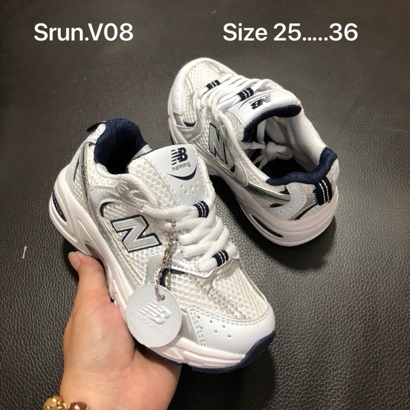 🌈รองเท้าเด็ก NB530 ใส่ได้ทั้งเด็กผู้หญิงผู้ชาย25-36 สินค้าพร้อมส่ง🚚