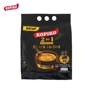 kopiko2in1สูตรไม่เติมน้ำตาล20ซองซองละ10กรัม