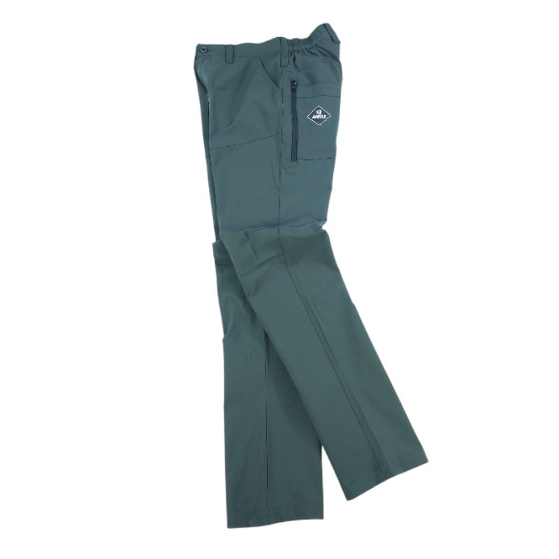 (เอว 26-27)กางเกงผ้าแห้งไว Burtle สีเขียว (P0325-172)