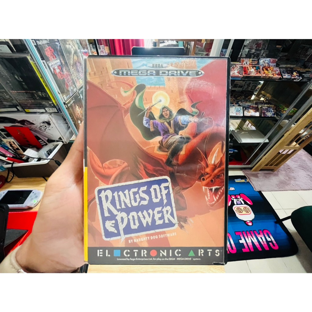 งานกล่อง [Megadrive] : Rings Of Power สภาพแจ่มแมว แมพสภาพสวยสมบูรณ์