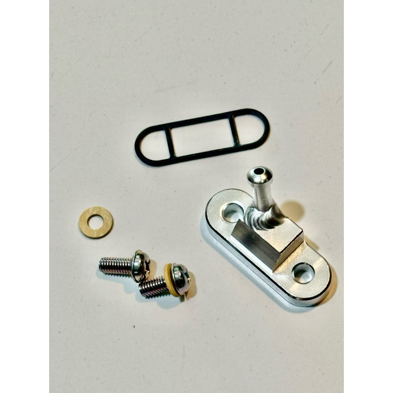 (6 ชิ้น) V.1 ก็อกนูโวแต่ง +5 ชิ้นย่อยแท้ Yamaha Nouvo ก้อกน้ำมันแต่ง ก้อกแต่ง KR SER TZ VR แปลงใส่โช