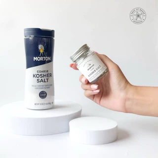 Kosher Salt [MORTON] แบ่งขาย 50g เกลือโคเชอร์ สำหรับทำอาหาร สเต็ก ขนมหวาน