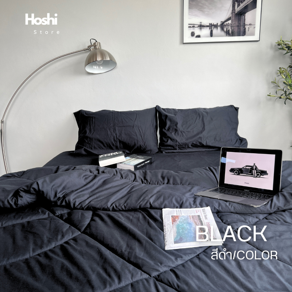 ชุดผ้าห่ม 6 ชิ้น ผ้าคอตตอน ผ้านุ่ม สไตล์มินิมอล เรียบหรู มุมสูง 11 นิ้ว - รูปที่ 5