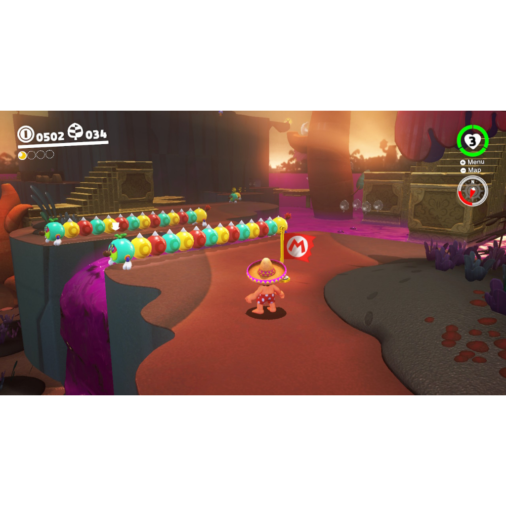 ✨️ มือ1 ‼️ สินค้าพร้อมส่ง Super Mario Odyssey Nintendo switch 🎉