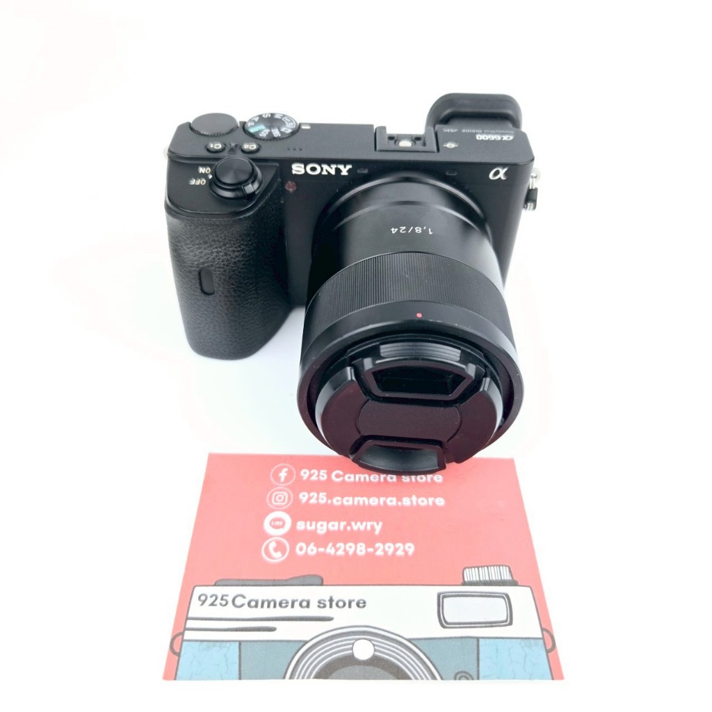 กล้อง A6600 + E24mm f1.8