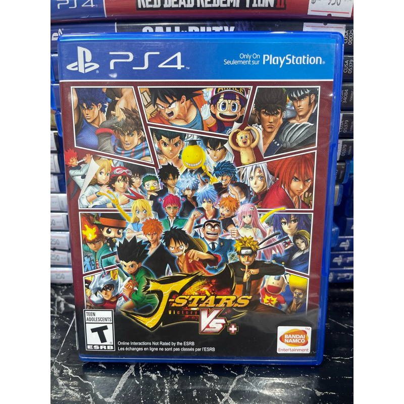 แผ่น PS4 เกม J-STAR VICTORY VS+ เล่นได้ 2 คน [ มือ 2 ] มีสต็อคพร้อมจัดส่ง!!!