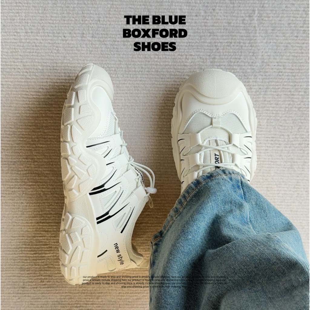 มาใหม่!! The blue boxford - Vernon รองเท้าผ้าใบ