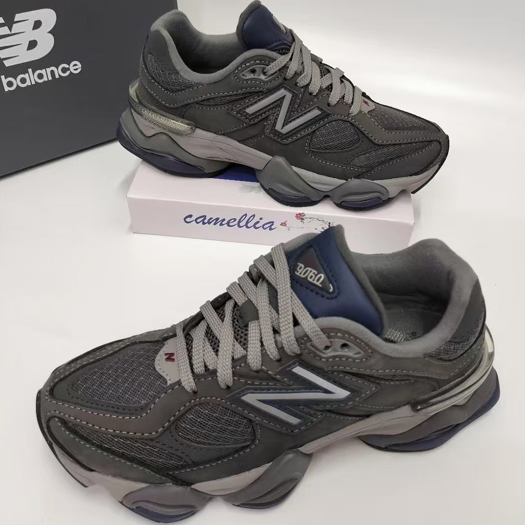 [ของแท้] New Balance NB 9060 ของแท้ 100% รองเท้าผ้าใบแฟชั่นสตรีท U9060ECC