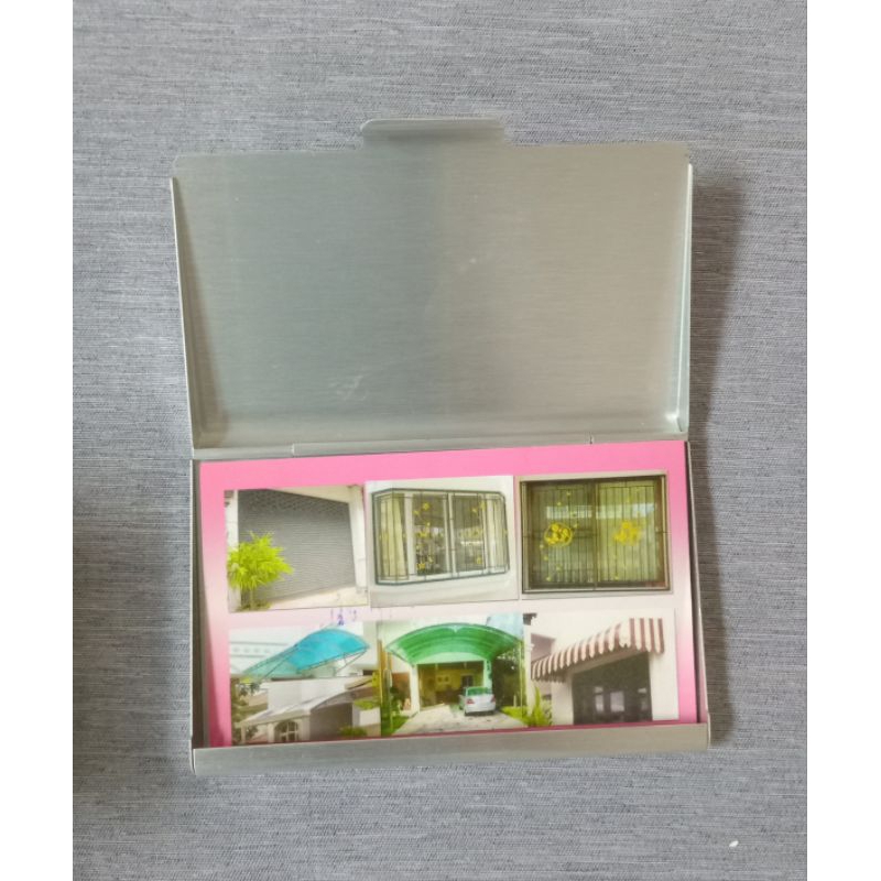 JK CURTAIN กล่องใส่นามบัตร #กล่องใส่นามบัตรพกพา #กล่องใส่บัตรเครดิต  #นามบัตร