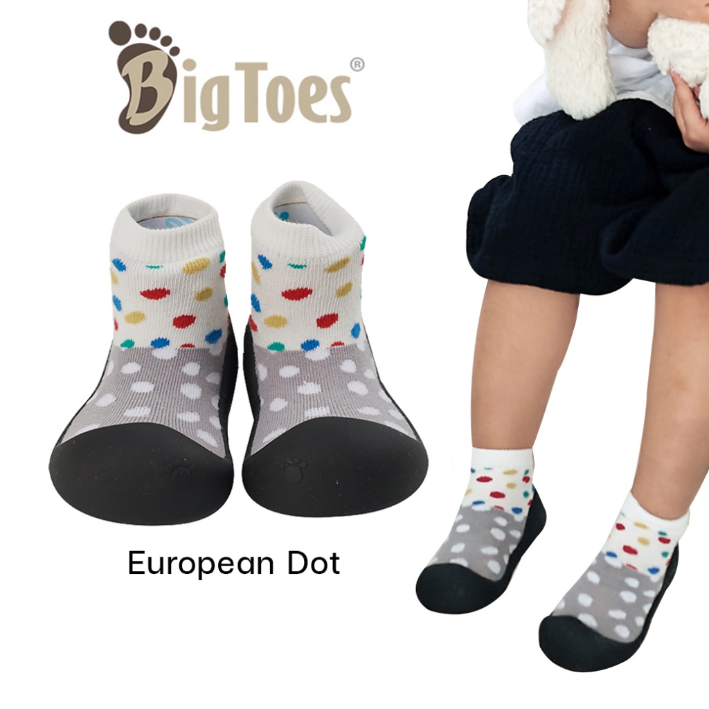 รองเท้าหัดเดิน Bigtoes ลาย European Dot