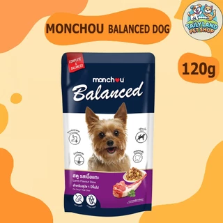 Monchou Balanced มองชู อาหารเปียกสุนัข 120g