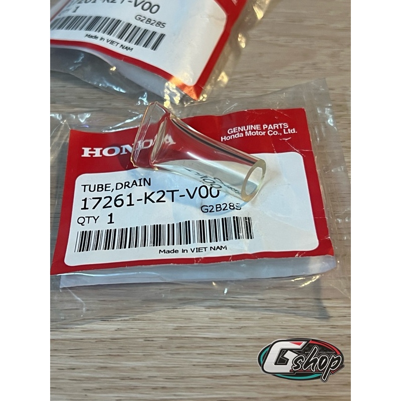 ท่อระบายเรือนไส้กรองอากาศ Giorno,LEAD ของแท้เบิกศูนย์ Honda (17261-K2T-V00)