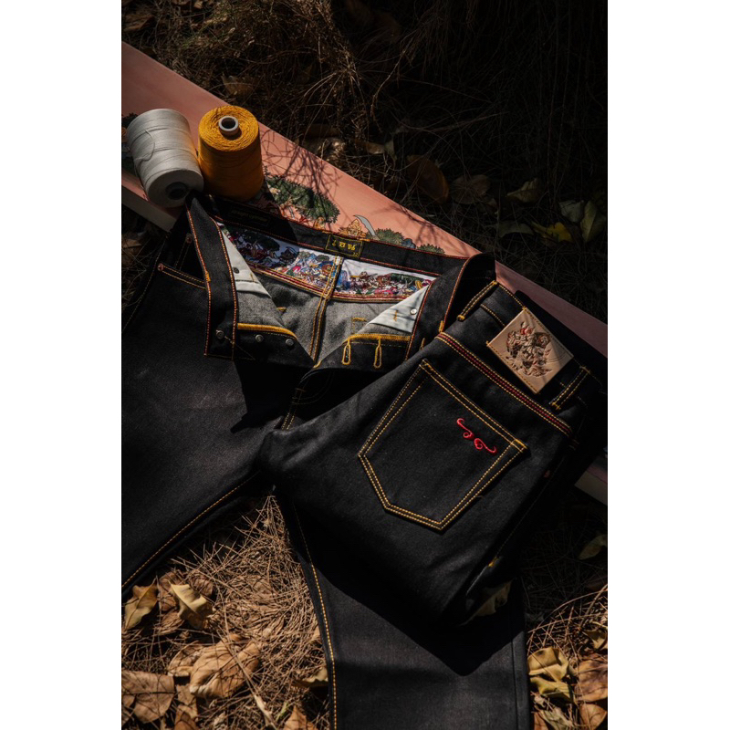 เขนเดนิม รุ่น นรสิงห์ทรงกระบอกเล็ก