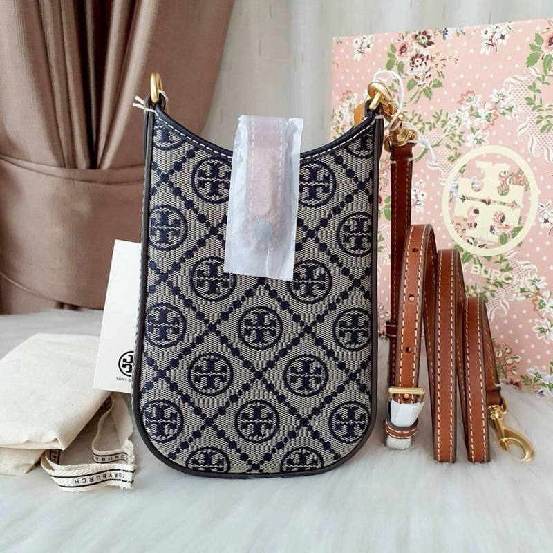 Tory Burch 143500 T Monogram Phone Crossbody Bag