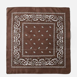 HD-006 HEADSCARF ผ้าโพกผมลายบันดาน่า ผ้าพันคอผม Bandana Headscarf (54x54 cm) พร้อมส่งในไทย