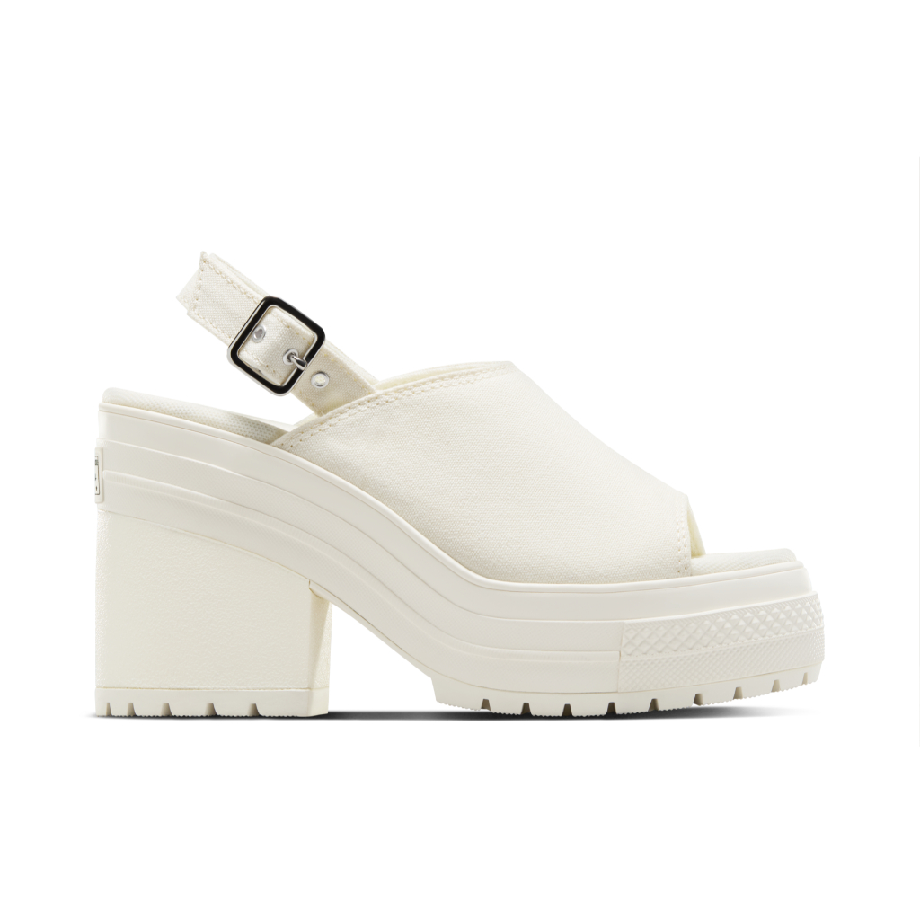 CONVERSE รองเท้า CHUCK 70 DE LUXE HEEL MULE FOUNDATION SLIP CREAM ผู้หญิง A13796CF_S5CMXX