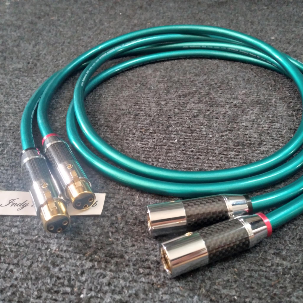 สายสัญญาณ Balance XLR ORTOFON Reference 8NX หัวแจ็ค XLR Carbon Kevlar ชุบทองหรือโรเดียม แบบ 1 เส้น