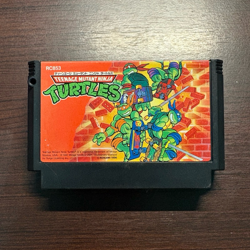 ตลับแท้ Teenage Mutant Ninja Turtles (JP) FC